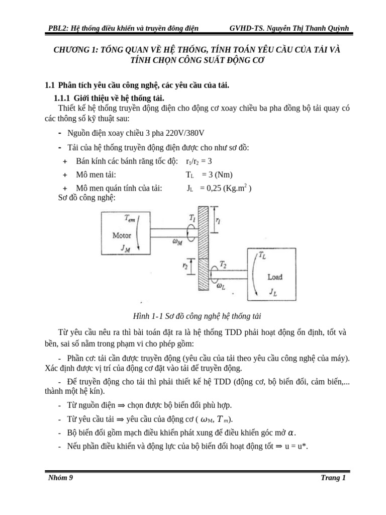 PBL2 - Nhóm 9 Mới Nhất | PDF