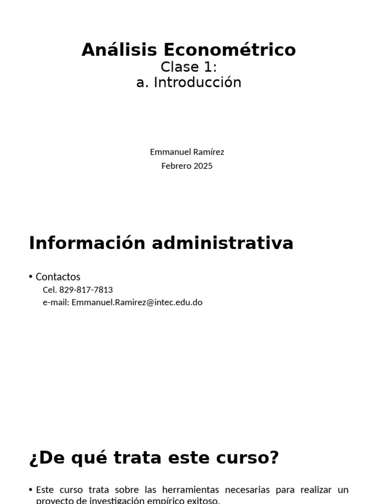 1 - Introducción y Repaso Estadística | PDF | Teoría de probabilidad ...