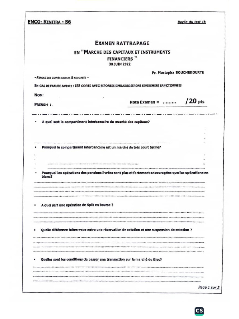 MDC Exams | PDF