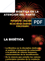 Etica y Bioetica en La Atencion Del Parto