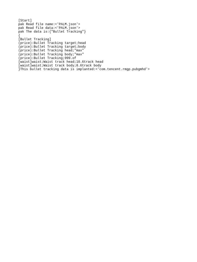 Bullet Traking26 | PDF