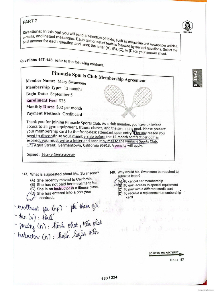Part 7 (2) - 1 | PDF
