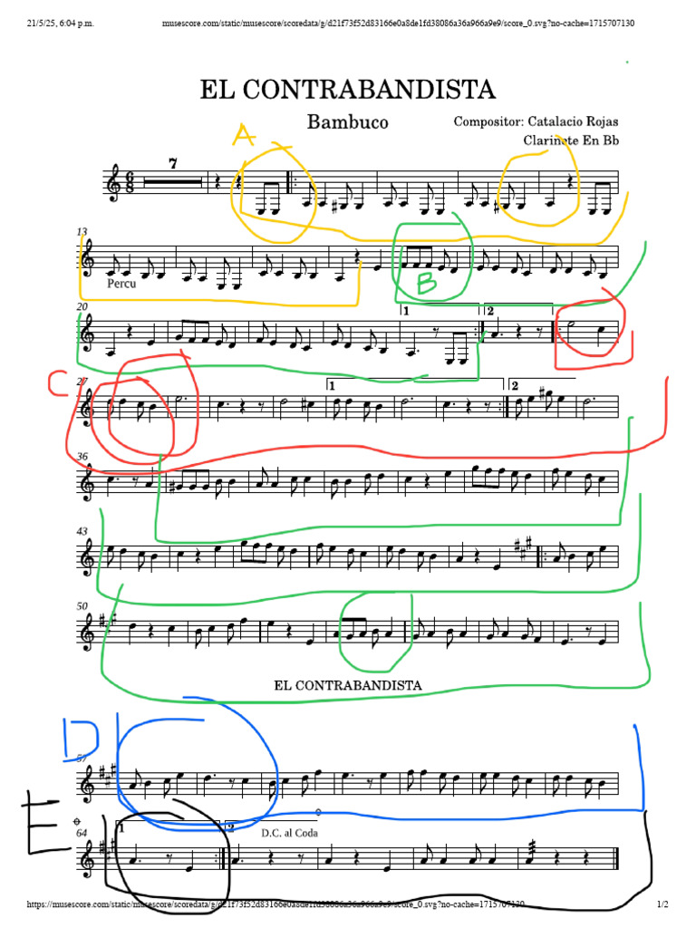 MuseScore SVG Score Data Links | PDF