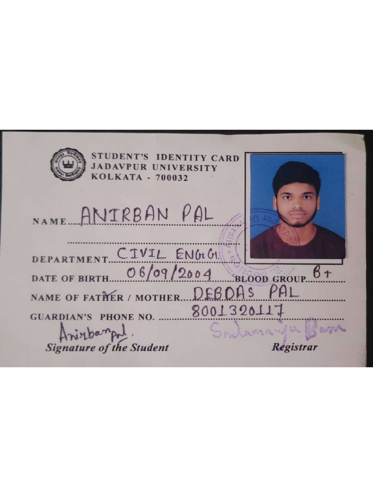 Id Card | PDF