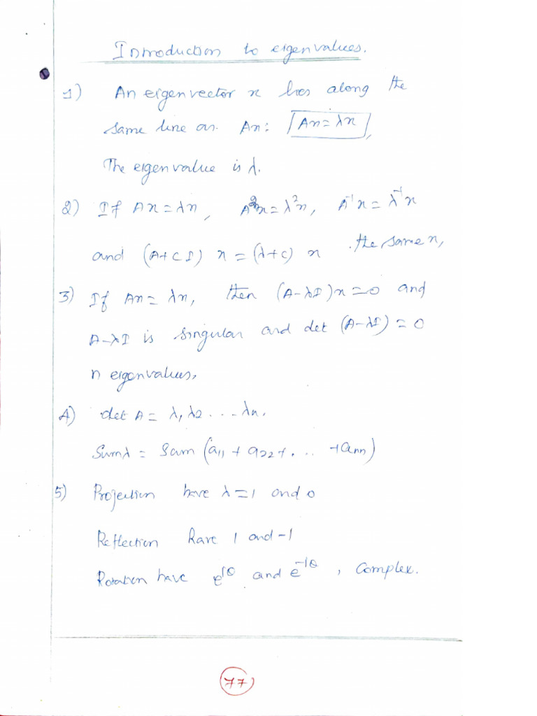 MIS-4 | PDF | Linear Algebra