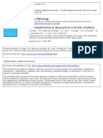 Doxycycline kinetics in chickens