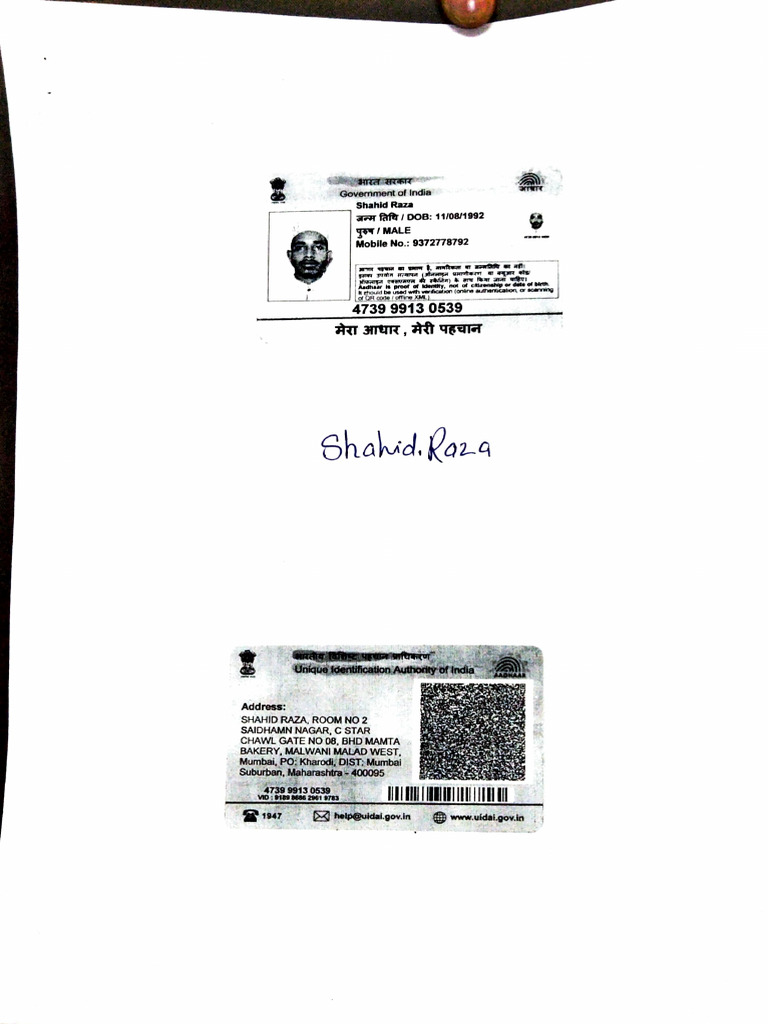 Unique Identification Authority Details | PDF