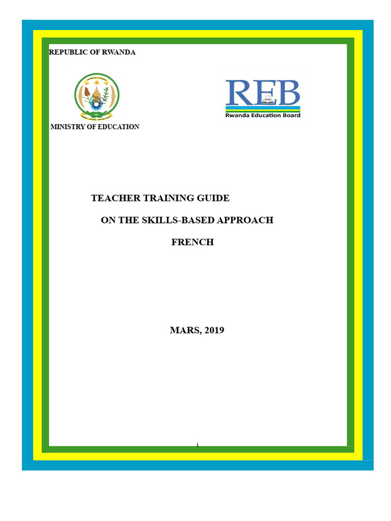 French Book REB | PDF | Learning | Educational Assessment