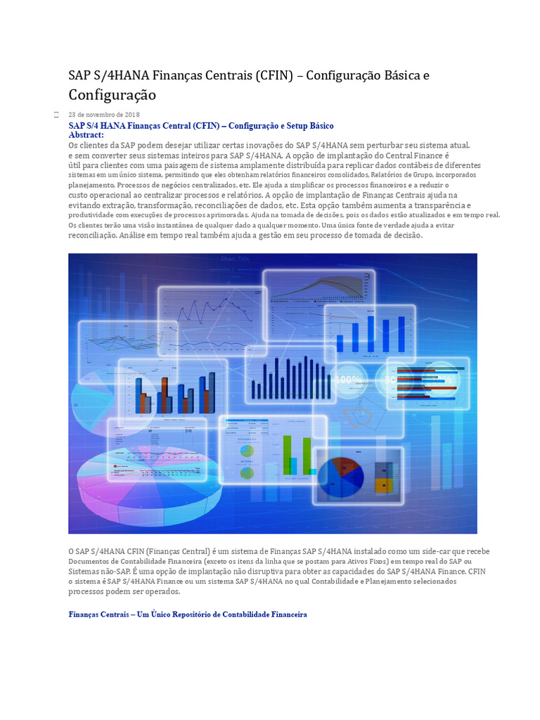 SAP S4 HANA Central Finance | PDF | Contabilidade | Protótipo
