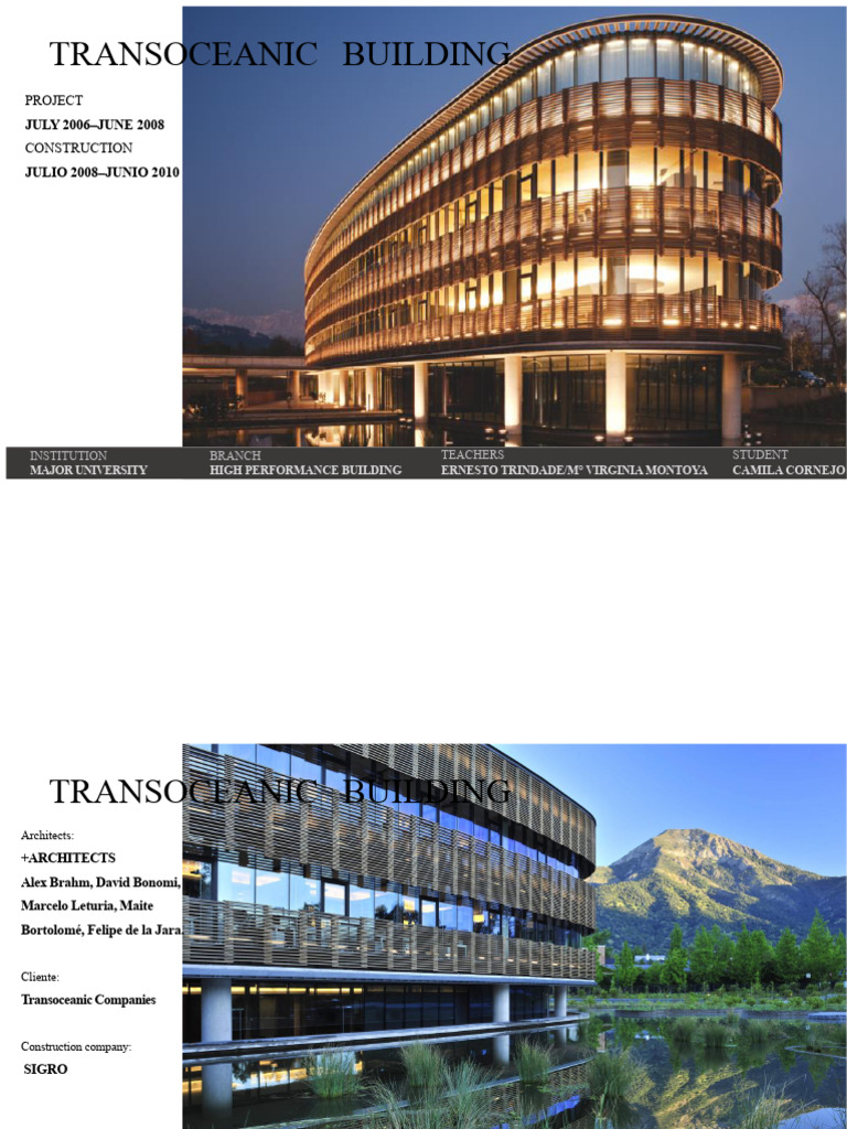 Transoceanic Building Project Overview | PDF | Geothermal Energy ...