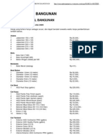 Harga Material Bangunan - Pemborong Bangunan