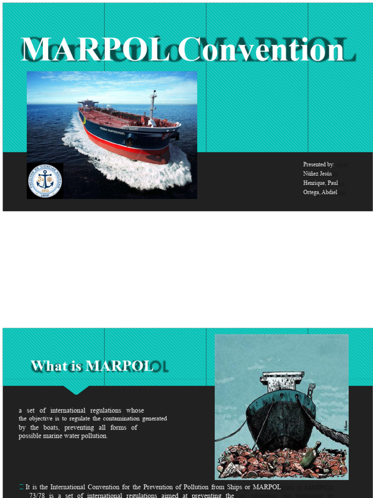 Overview of the MARPOL Convention | PDF | Ships | Natural Environment