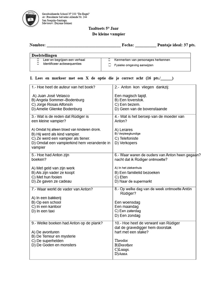 Lees Proef - de Kleine Vampier | PDF