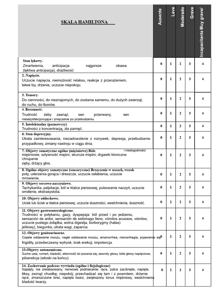 Skala Hamiltona | PDF