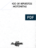 Catálogo motonetas repuestos