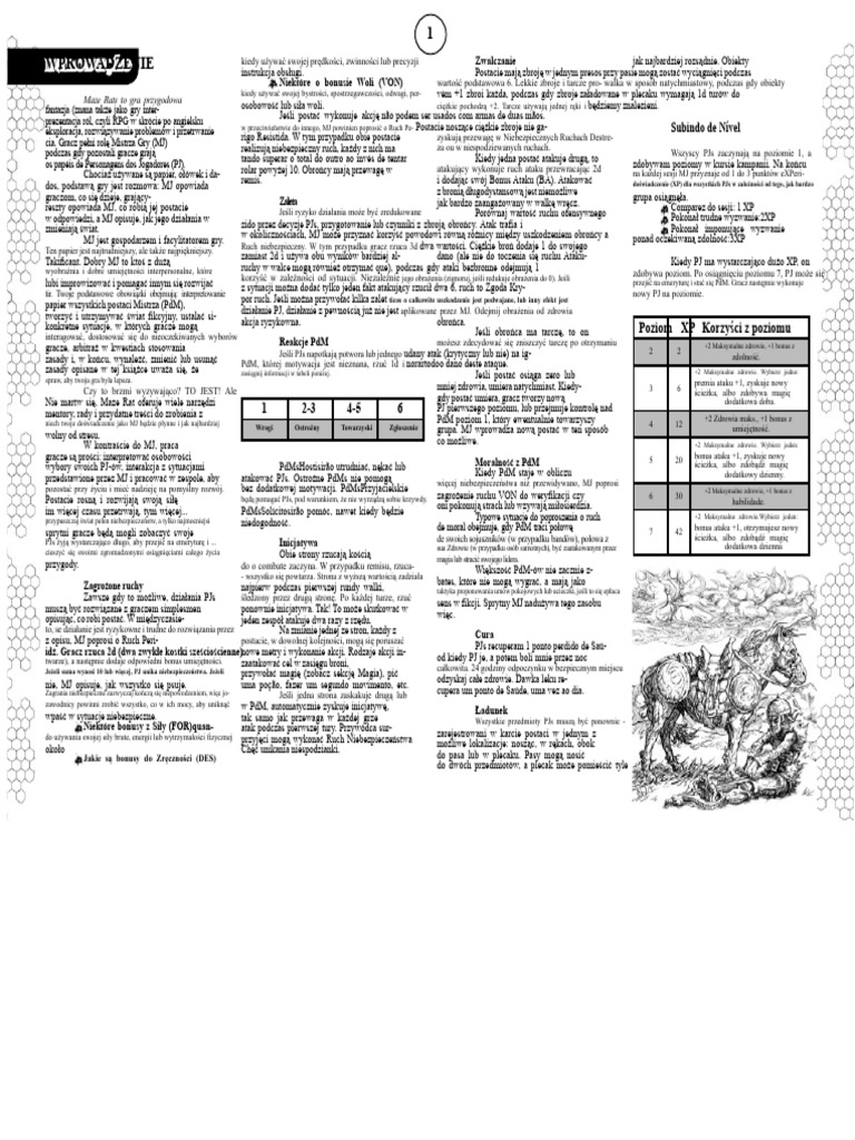 JMZ001-Maze Rats Basics PDF | PDF
