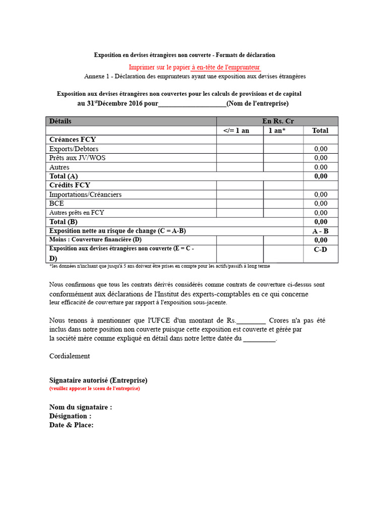 UFCE_Certification__avec_exposition_.docx | PDF | Prêts | Passif ...