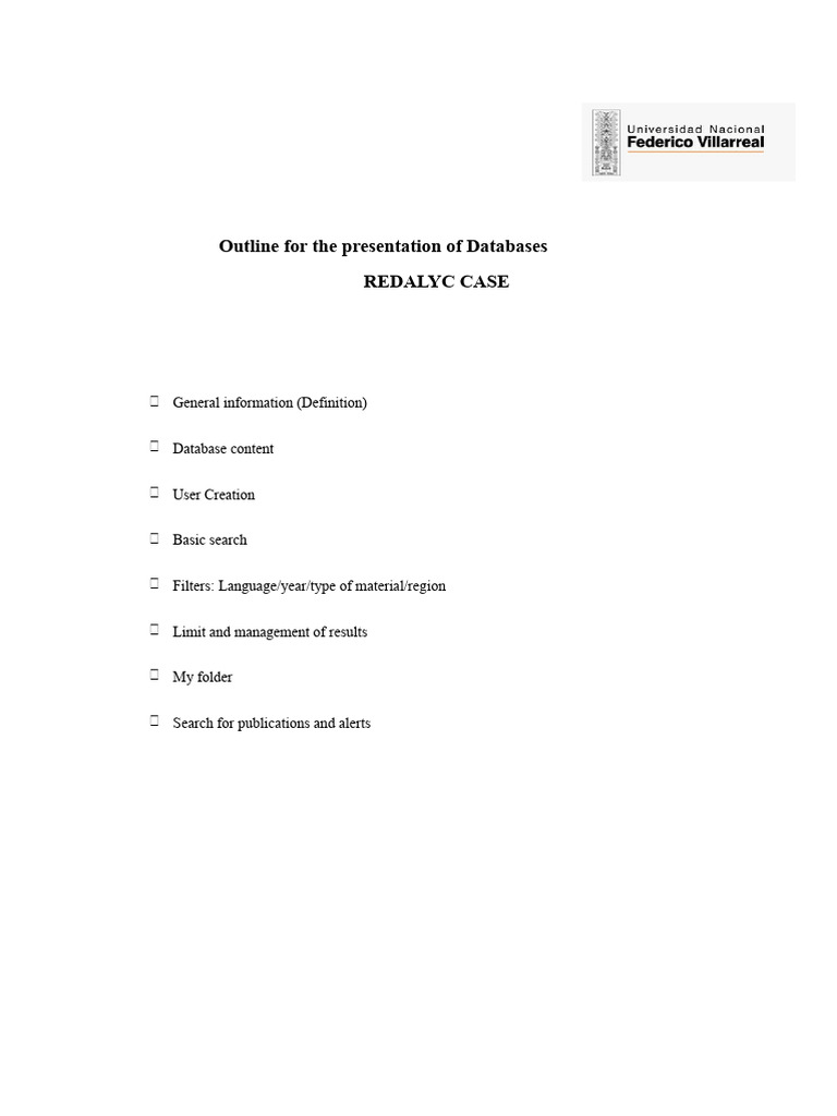 Databases Redalyc | PDF | Letter Case | Science