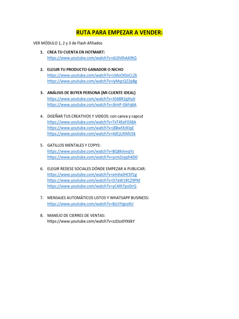 Guía para Vender en Hotmart | PDF