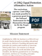 SCDBQ Brown v. Board of Education