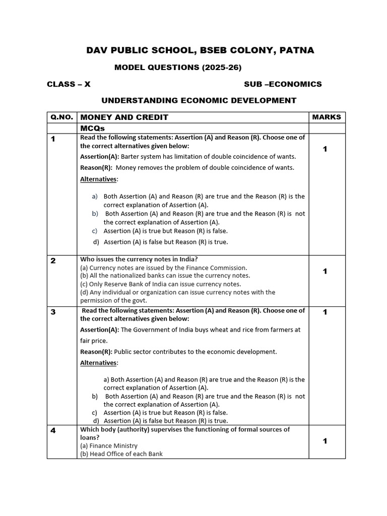 Economics Assignment CH - 3& 4 | PDF | Loans | Banks