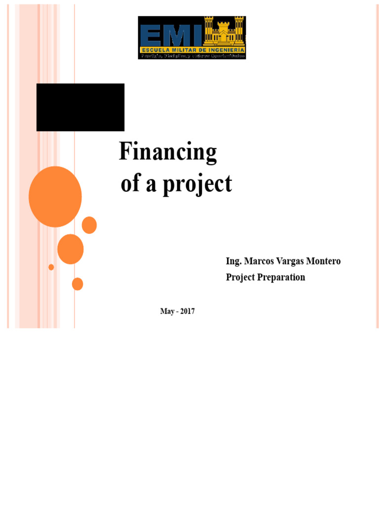 Project Financing | PDF | Credit | Finance & Money Management