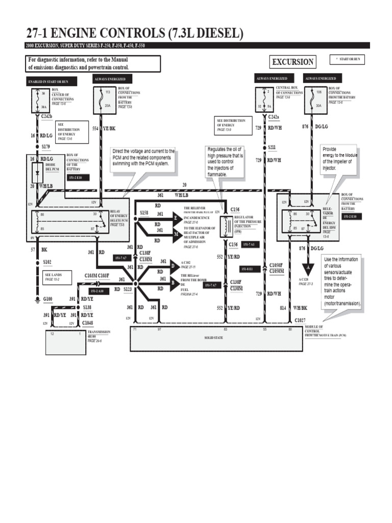7.3L Diesel Injector Diagram | PDF | Fuel Injection | Diesel Engine