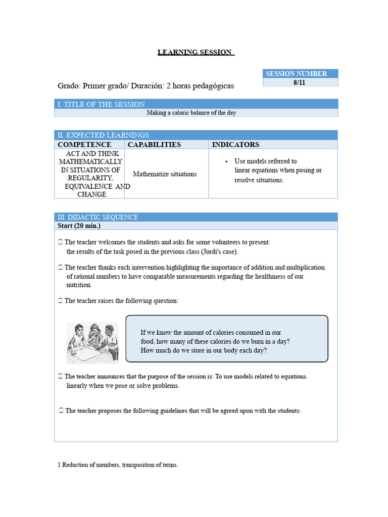Mathematics Session 8 - UNIT 1 | PDF | Calorie | Energy Homeostasis