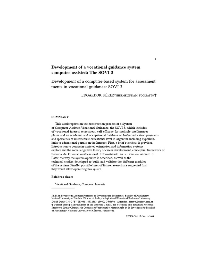 R171 for SOVI 3 | PDF | Self Efficacy | Validity (Statistics)