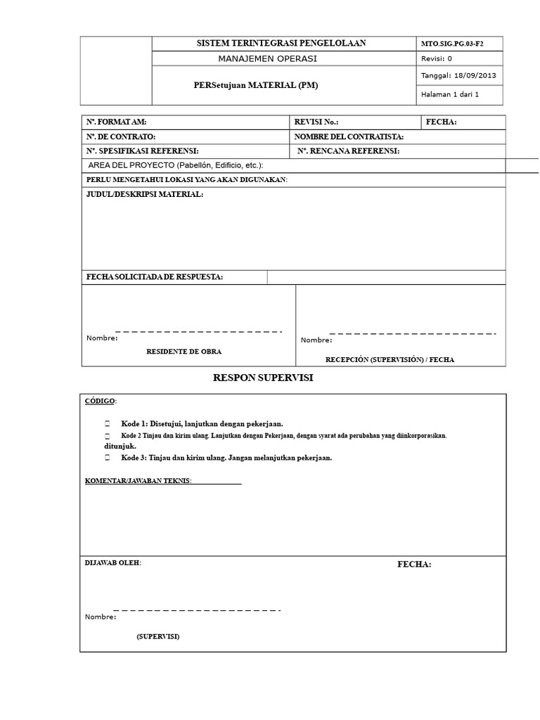 Sistem Pengelolaan Material Terintegrasi | PDF