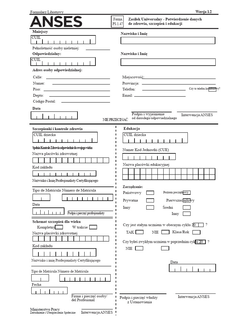 Formularz 147 | PDF