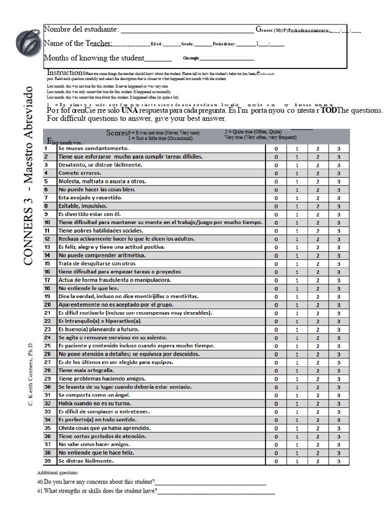 CONNERS | PDF