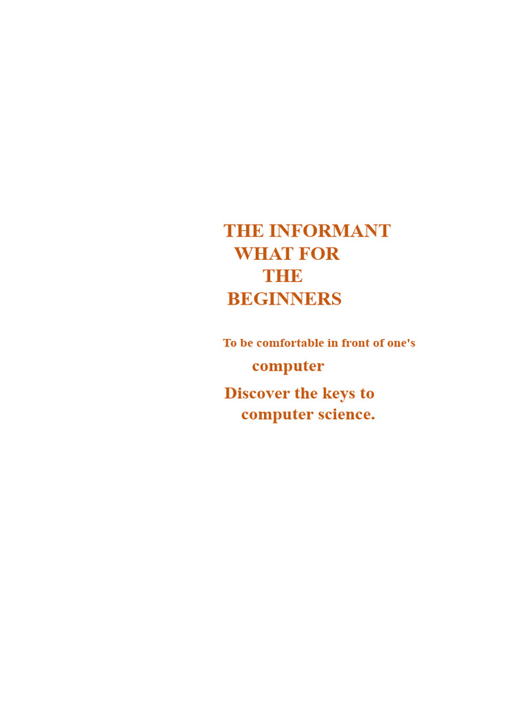 Computer Basics for Beginners Guide | PDF | Icon (Computing) | Computer ...