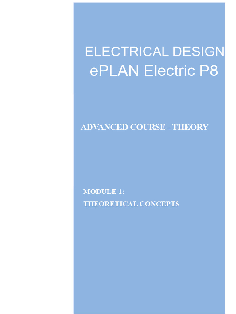 Eplan Electric p8 V 2 0 Advanced Course T | PDF | Computer File | Databases