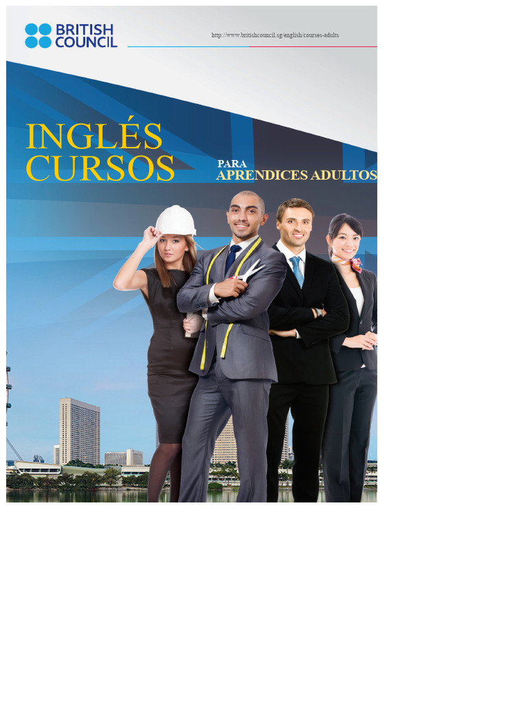 Folleto de Cursos de Ingles para Adultos Del Consejo Britanico PDF ...