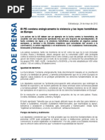 El PE condena enérgicamente la violencia y las leyes homófobas en Europa