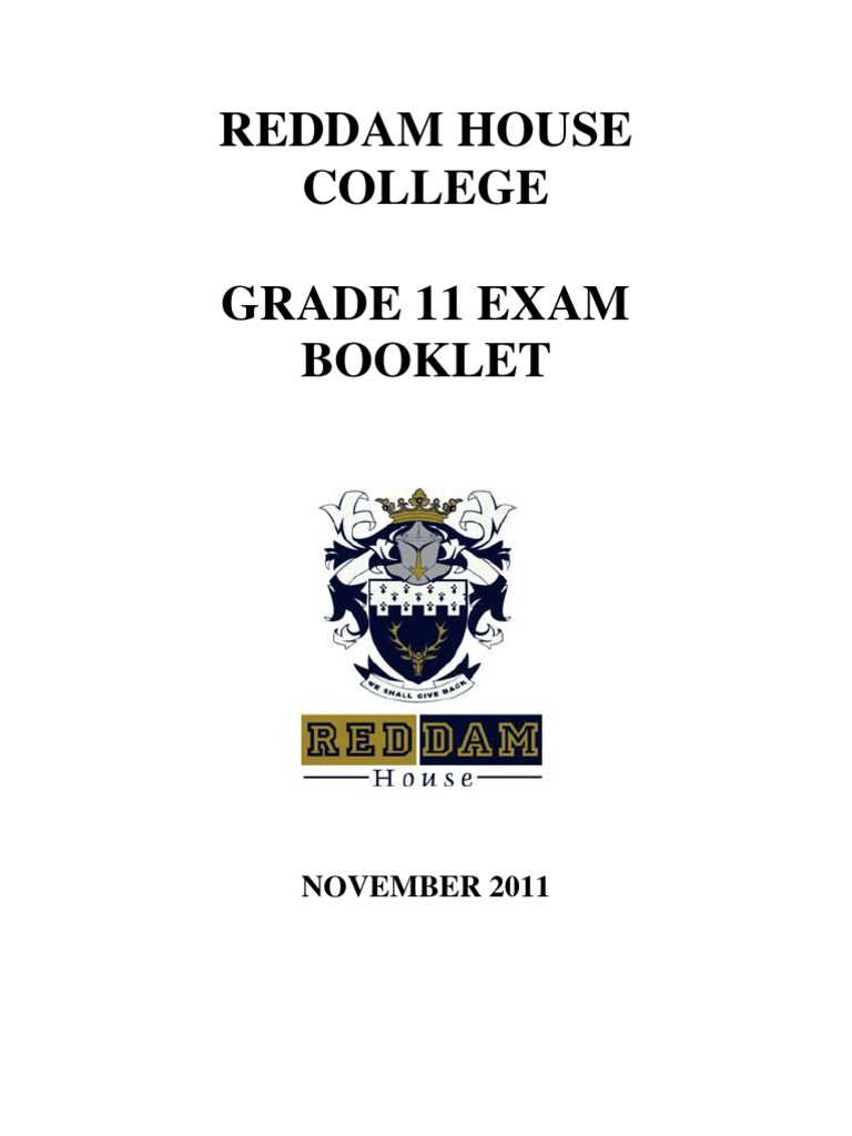 Grade 11 Exam Booklet Nov 2011 PDF Momentum Collision