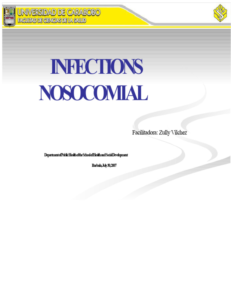 Nosocomial Infections | PDF | Hospital Acquired Infection | Infection