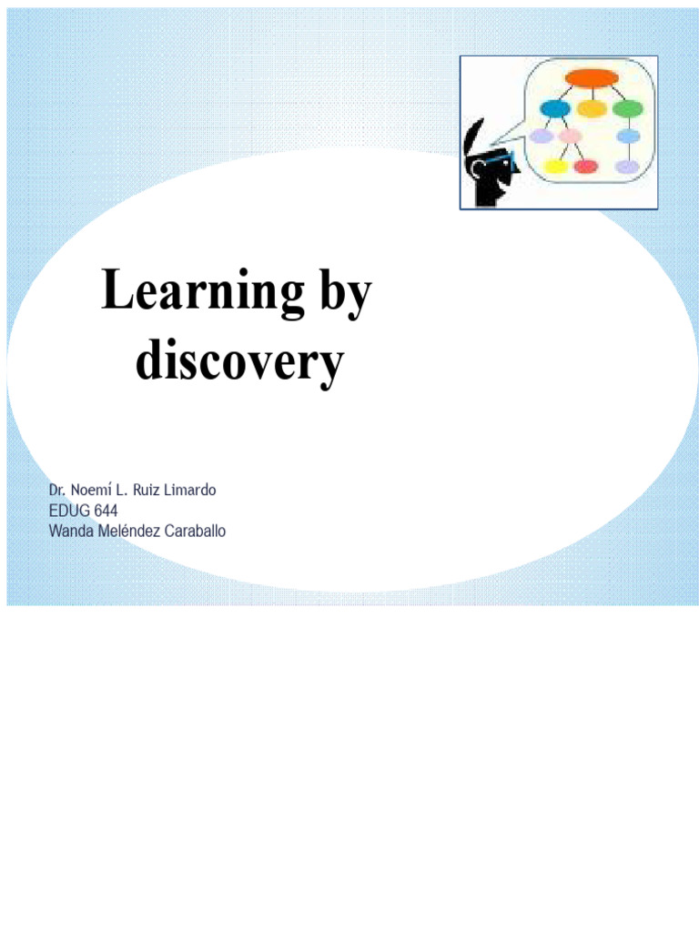 Discovery-Based Learning Principles | PDF | Inductive Reasoning | Learning