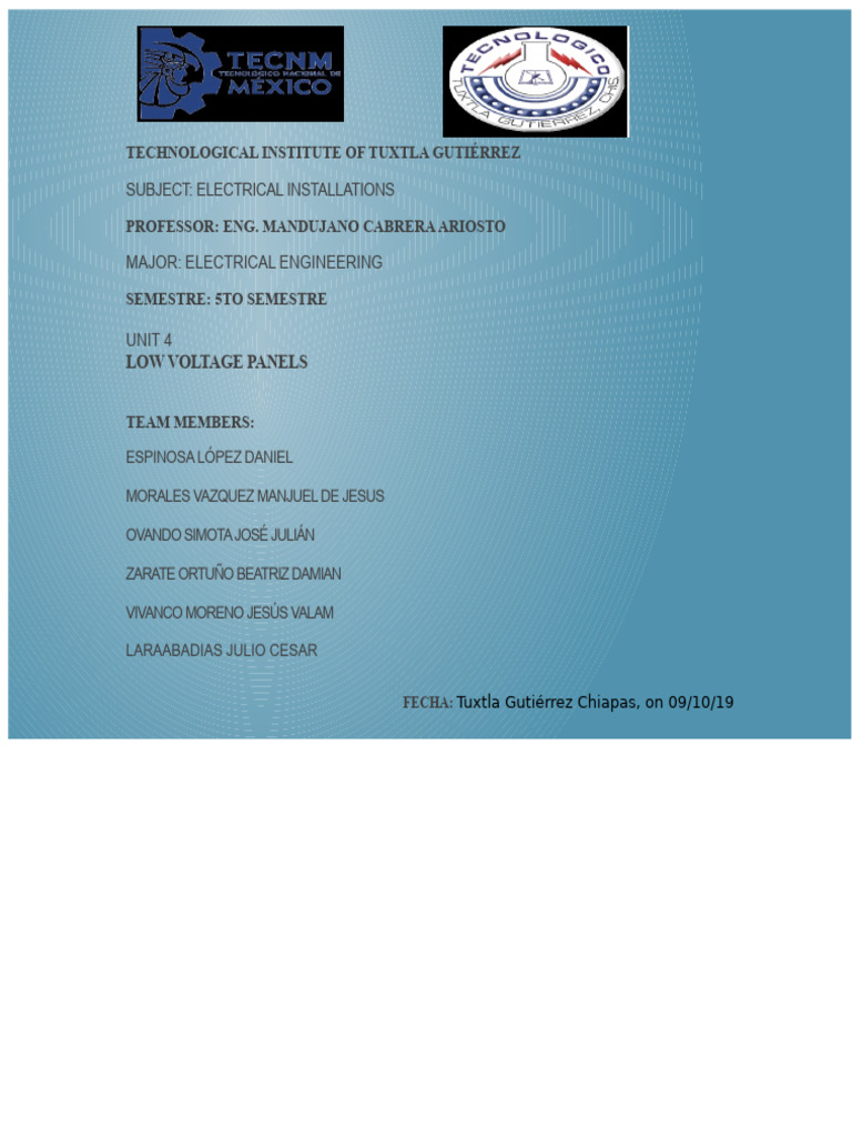 Low Voltage Electrical Installations Guide | PDF | Fuse (Electrical ...