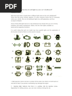 Telltale Indicators and Functions | PDF | Anti Lock Braking System ...