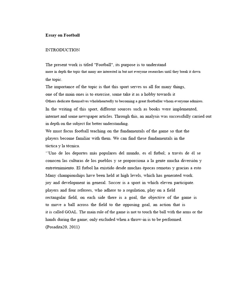 Understanding Football: A Comprehensive Guide | PDF | Association ...