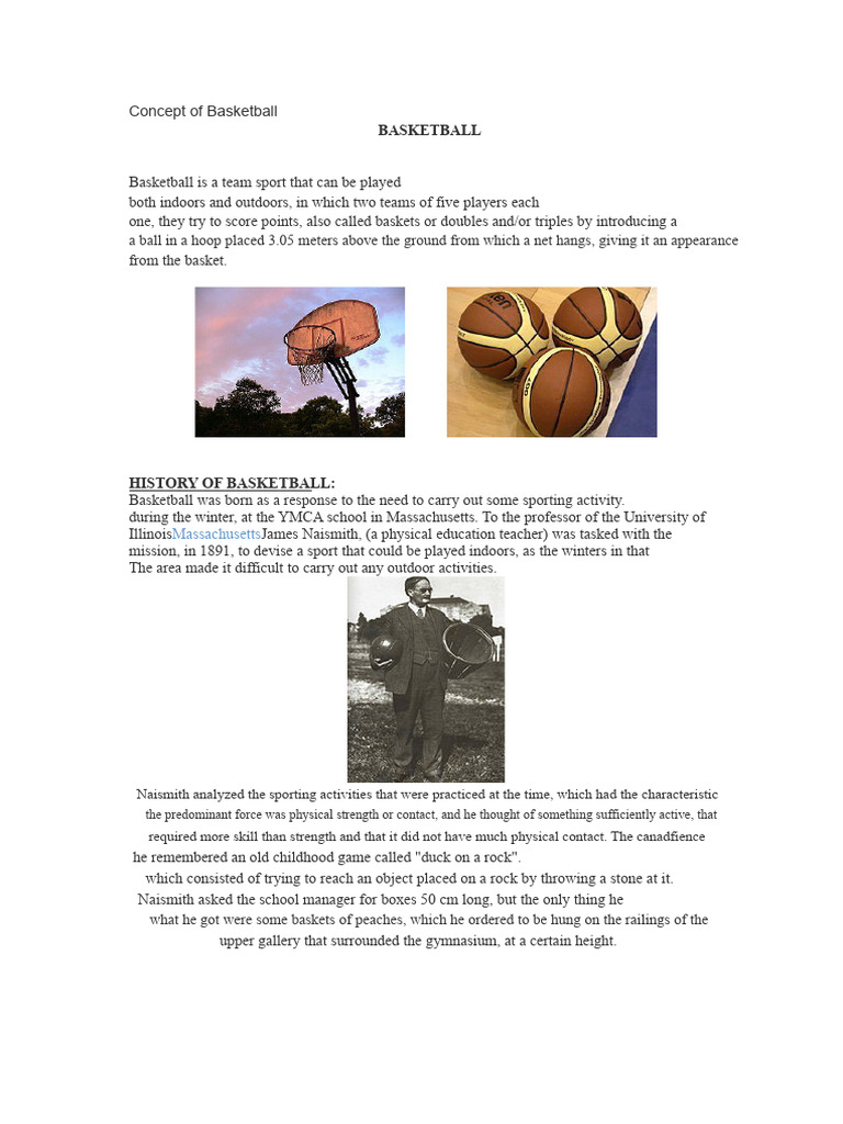 Basketball: History, Rules, and Positions | PDF | Basketball Positions ...