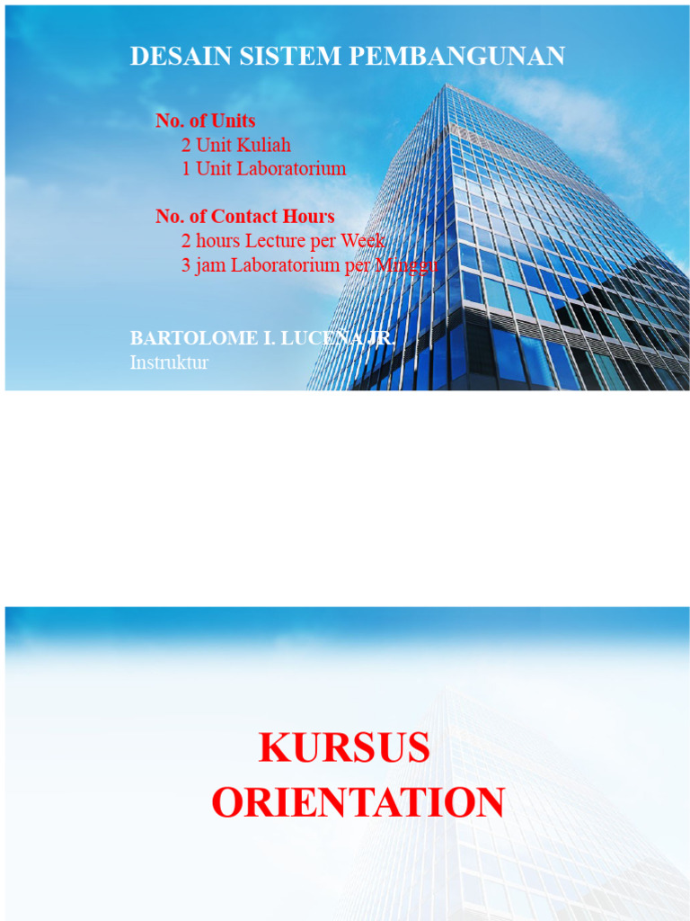 Desain Sistem Bangunan dan Kode Nasional | PDF