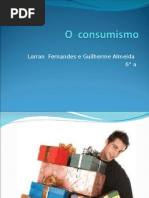 O  consumismo