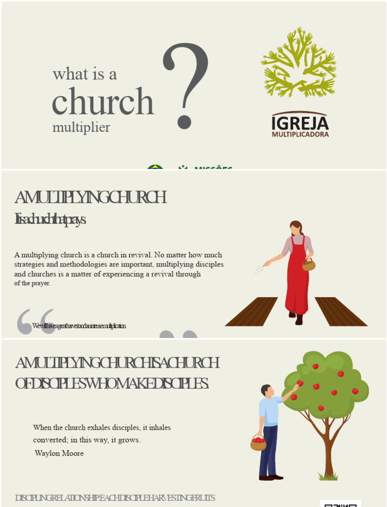 Understanding a Multiplying Church | PDF | Disciple (Christianity ...