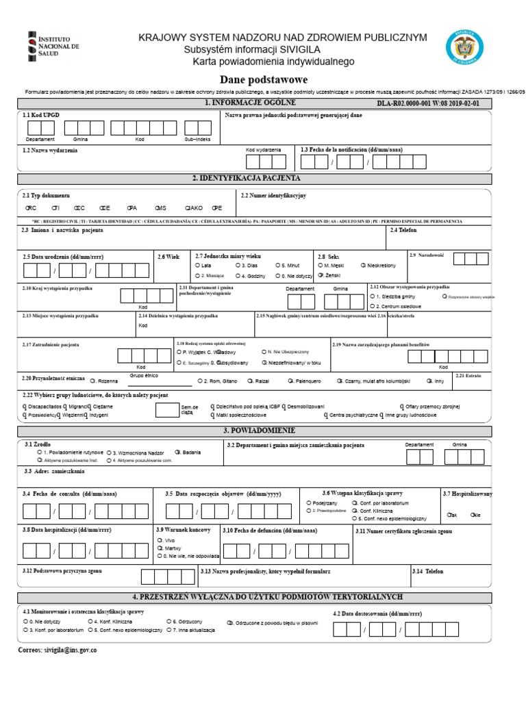 Karta Powiadomienia. 346 - IRA - Nowy - Wirus - 2020 | PDF