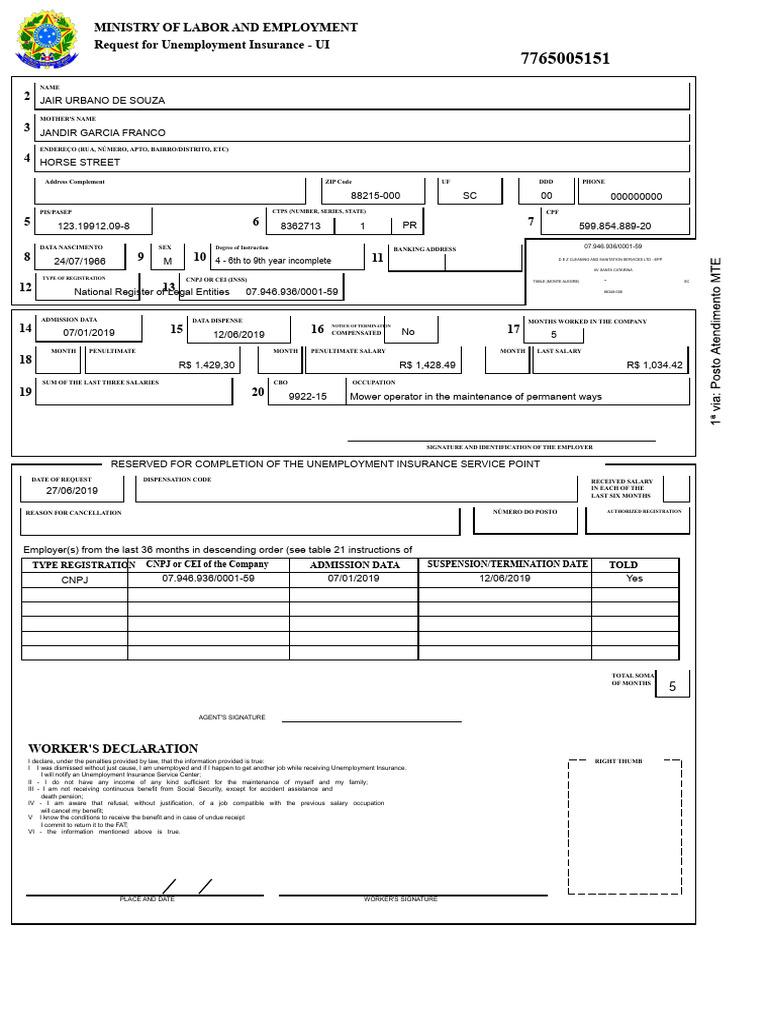Unemployment Insurance | PDF | Employment | Business