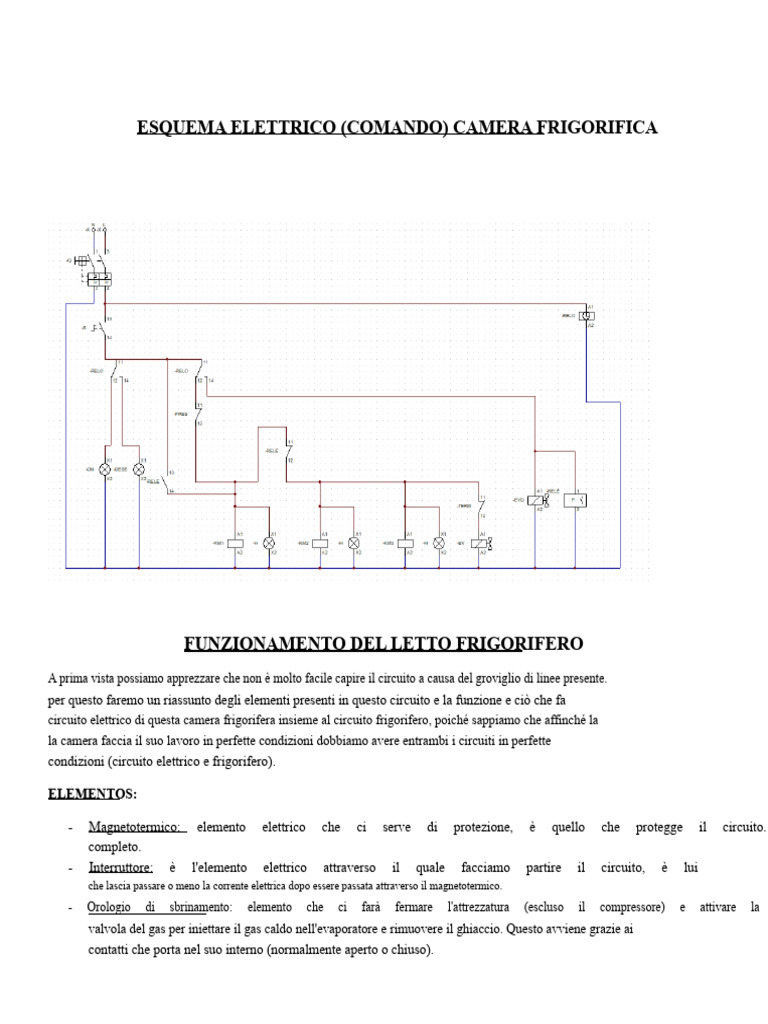 Schema Elettrico Camera | PDF