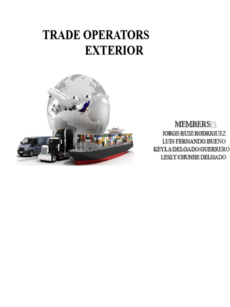 Foreign Trade Operators - Expose | PDF | Cargo | Containerization